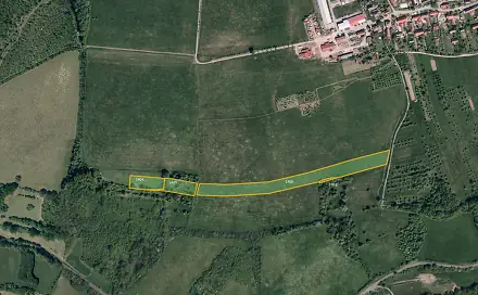 Prodej pole 55 967 m², Kelníky, okres Zlín