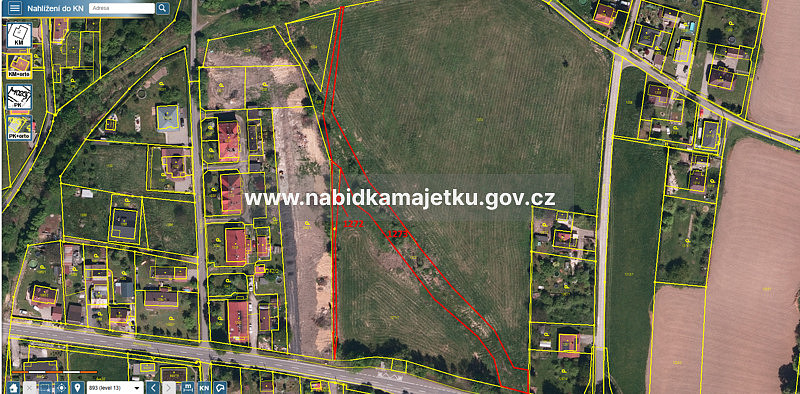 Prodej pozemku 2 659 m²