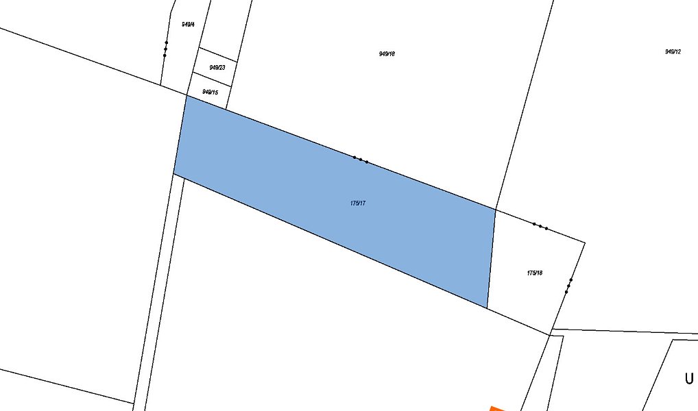 Prodej pole 354 m², Liběšice – náhled fotky 3