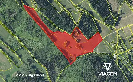 Prodej pole 3 749 m², Radvanice, okres Trutnov