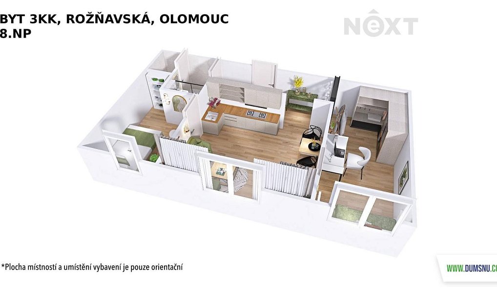 Prodej bytu 3+kk 43 m², Olomouc – náhled fotky 16