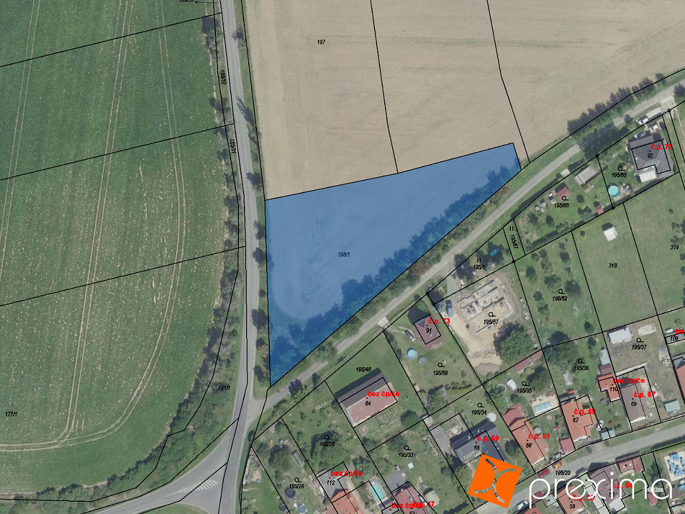 Prodej pole 227 m²