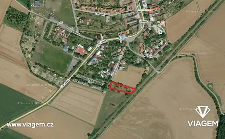 Prodej stavebního pozemku 74 m², Bochoř, okres Přerov