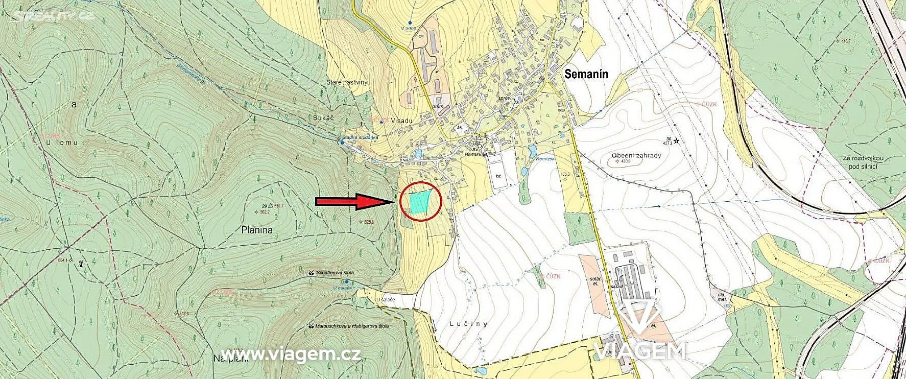 Prodej pole 3 381 m² – fotografie 4