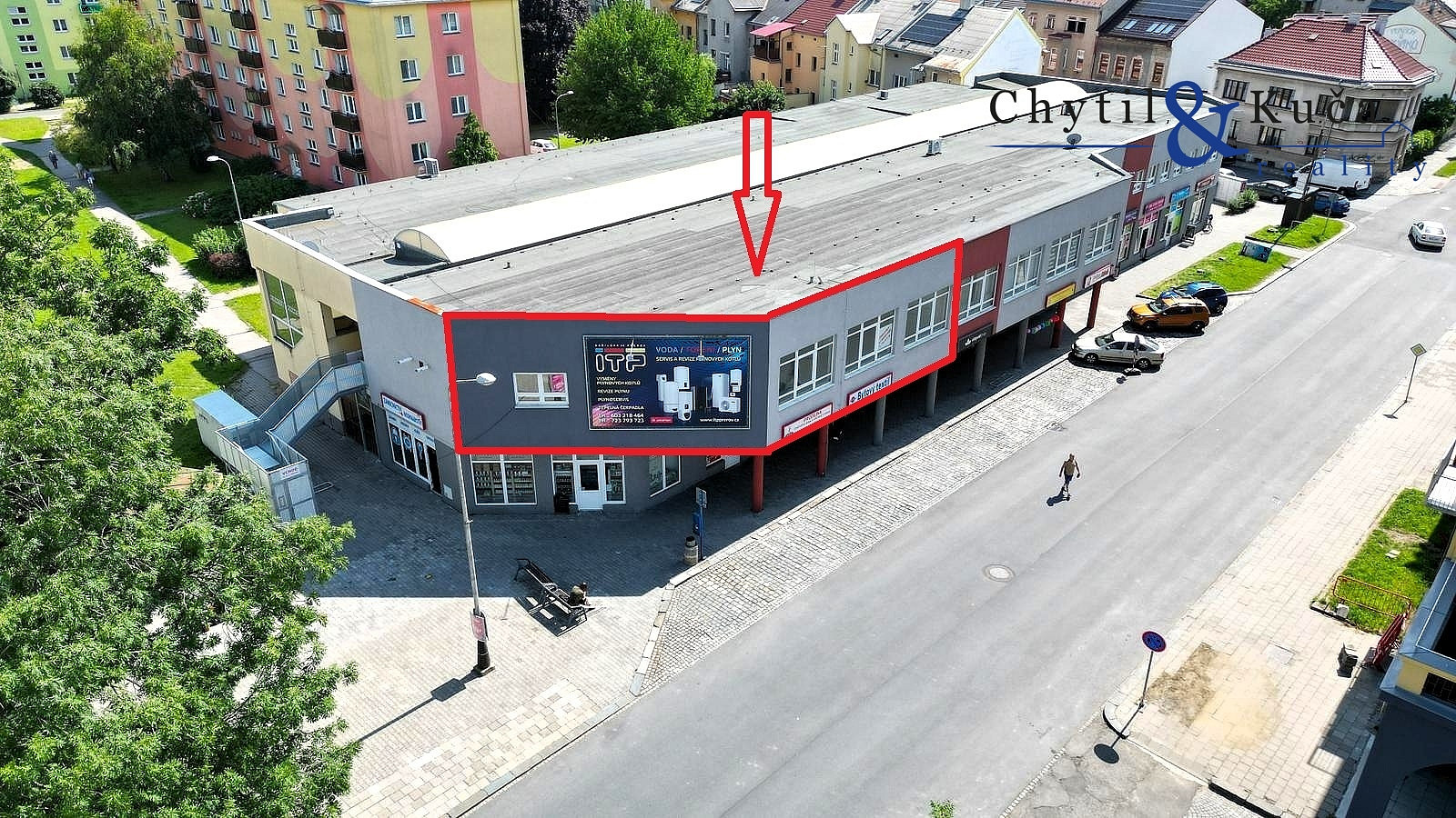 Pronájem obchodních prostor 170 m²