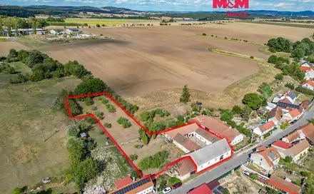 Prodej domu 173 m² s pozemkem 3 676 m², Kestřanská, Štěkeň, okres Strakonice