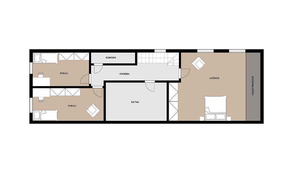 Prodej domu 196 m² s pozemkem 3 460 m², Staré Hrady – náhled fotky 21