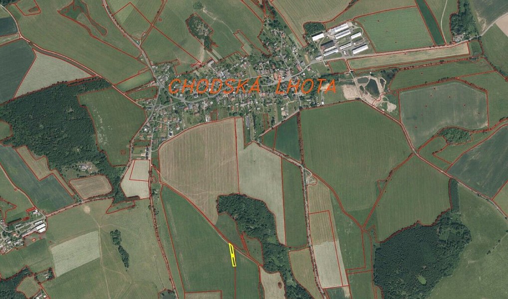 Prodej pole 1 430 m², Chodská Lhota – náhled fotky 2
