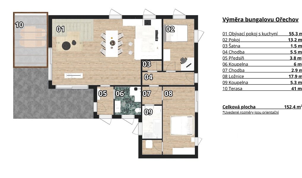 Prodej domu 230 m² s pozemkem 1 573 m², Ořechov – náhled fotky 9