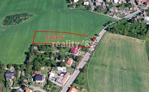 Prodej stavebního pozemku 4 101 m², Červené Pečky, okres Kolín