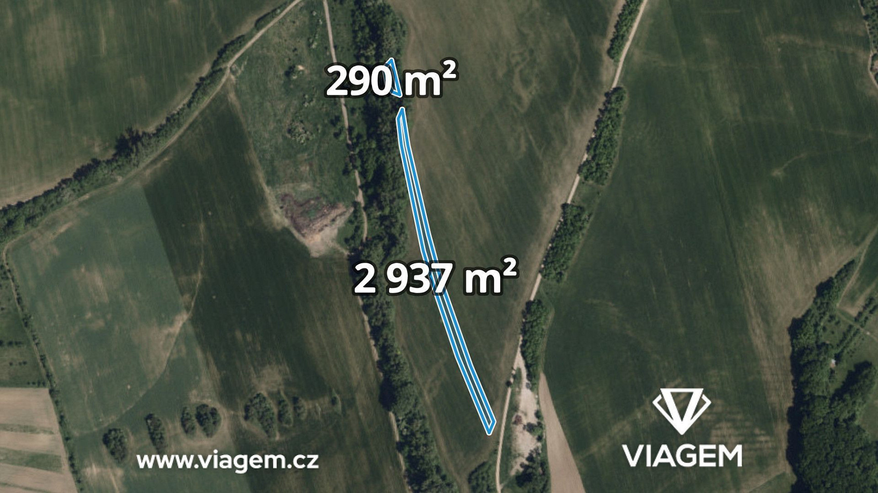 Prodej pole 1 613 m²