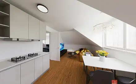 Prodej bytu 2+kk 50 m²