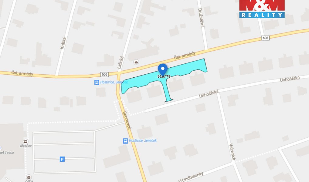Prodej pozemku 12 m², Hostivice – náhled fotky 4