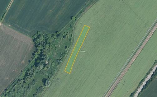 Prodej pole 3 898 m², Ostrožská Nová Ves, okres Uherské Hradiště