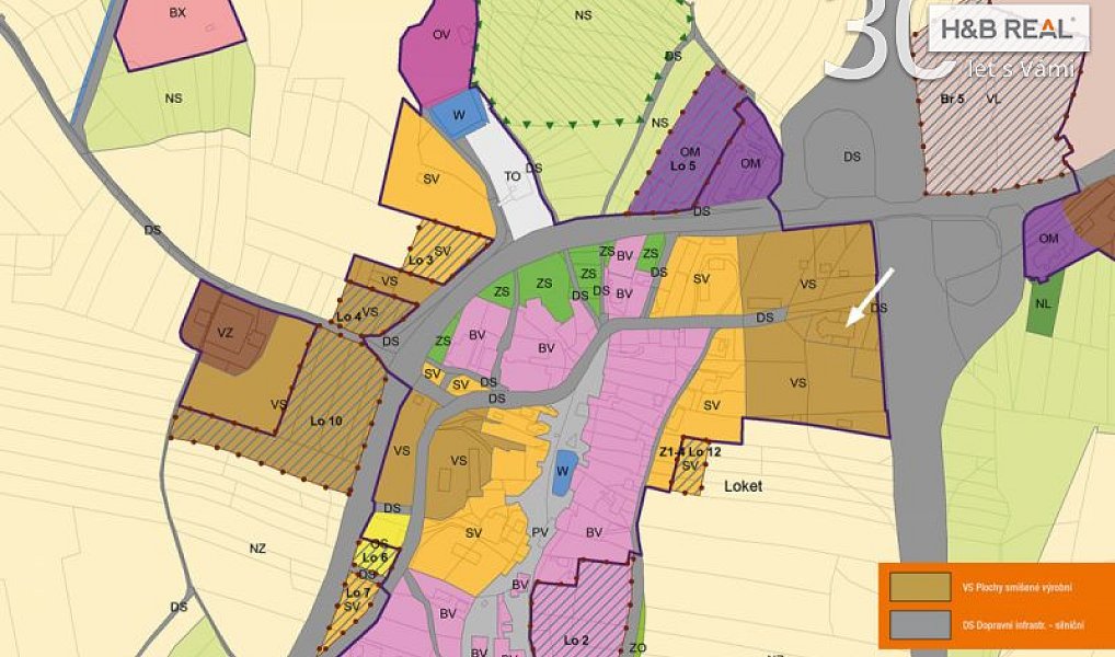 Prodej komerčního pozemku 17 306 m², Loket – náhled fotky 4