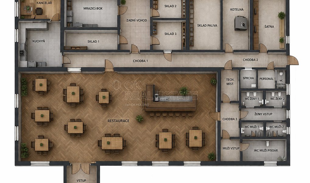 Prodej restaurace 192 m², Křišťanovice – náhled fotky 7