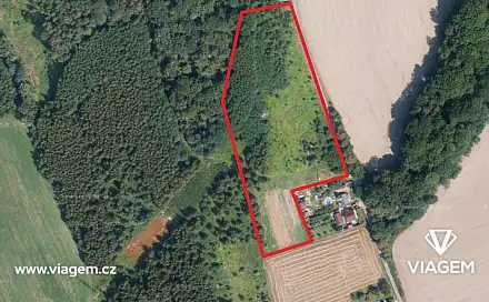 Prodej zahrady 9 576 m², Doubrava, okres Karviná