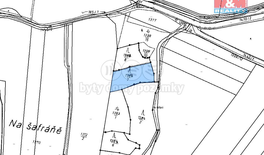 Prodej lesa 3 594 m², Skály – náhled fotky 3