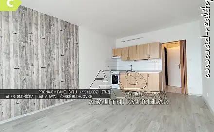 Pronájem bytu 1+kk 23 m²