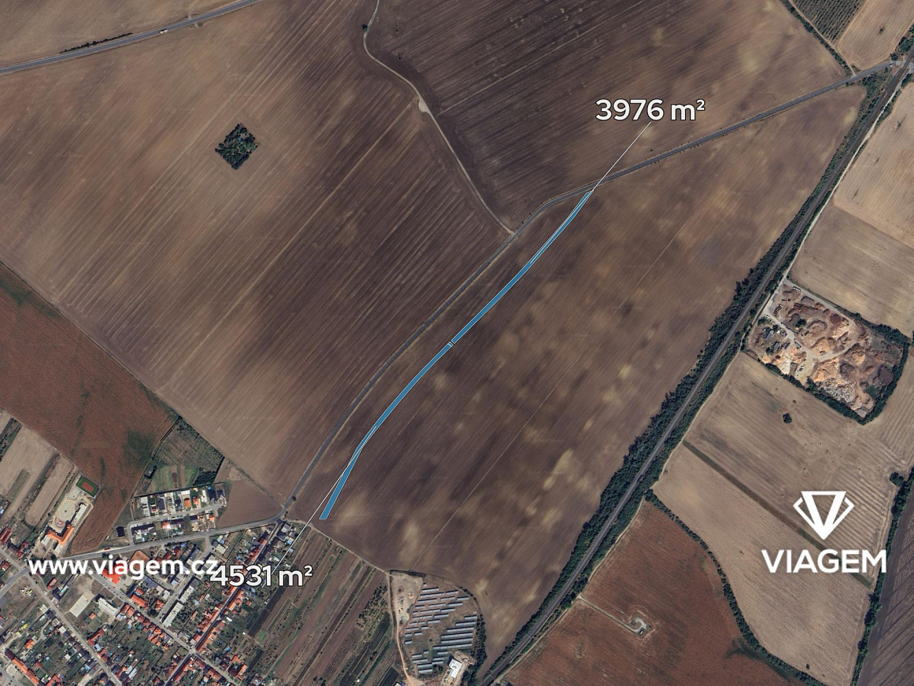 Prodej pole 1 063 m² – fotografie 2