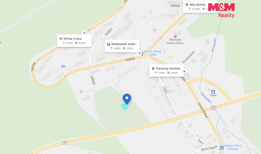 Prodej zahrady 306 m², Košťany – náhled fotky 13