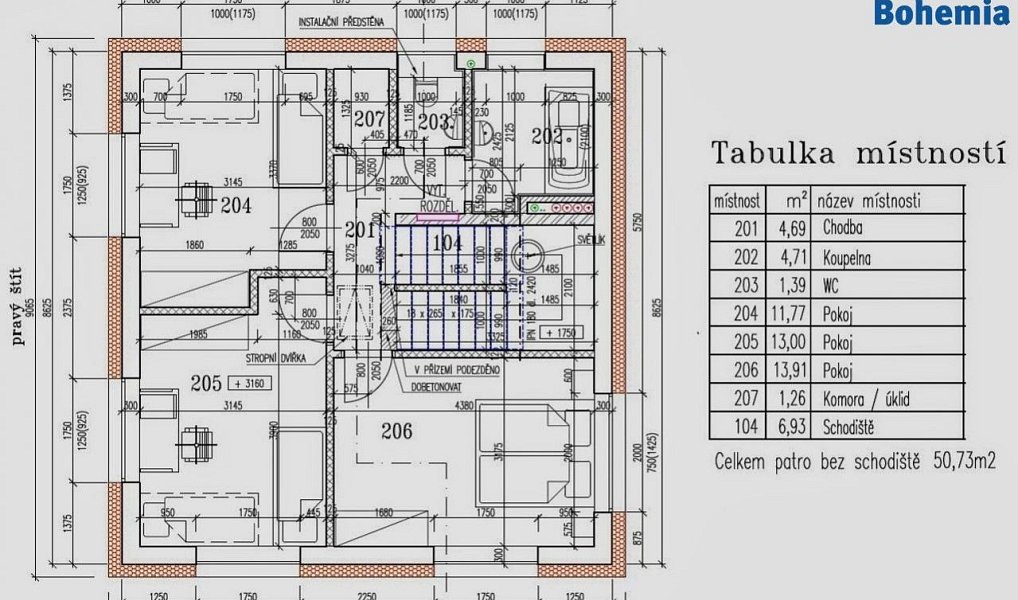 Prodej domu 114 m² s pozemkem 449 m², Klučov – náhled fotky 18