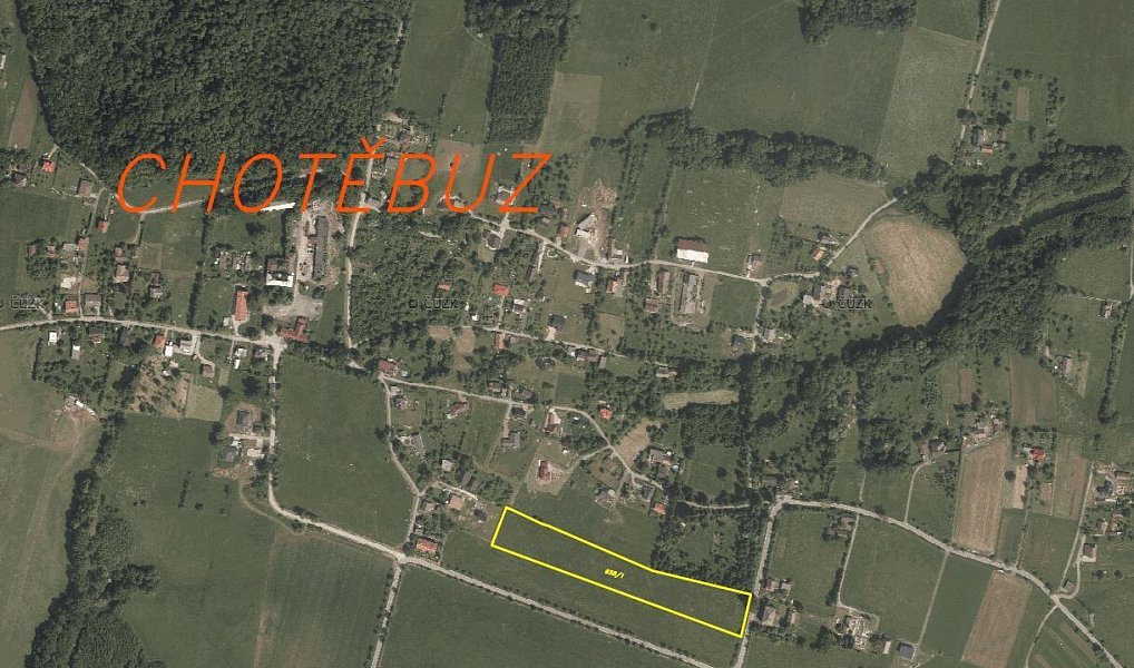 Prodej stavebního pozemku 14 718 m², Chotěbuz – náhled fotky 5