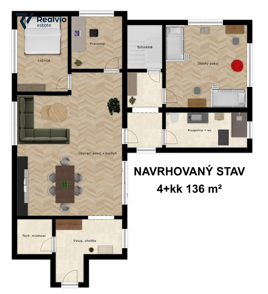 Prodej domu 136 m² s pozemkem 498 m² – fotografie 3