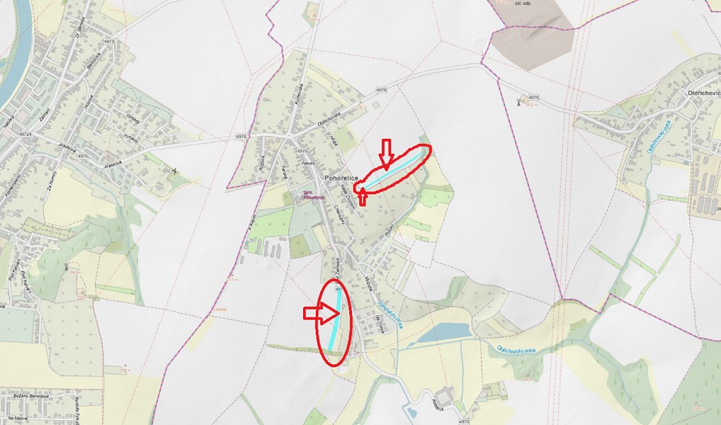 Prodej pozemku, 1190 m², Zlín, Pohořelice