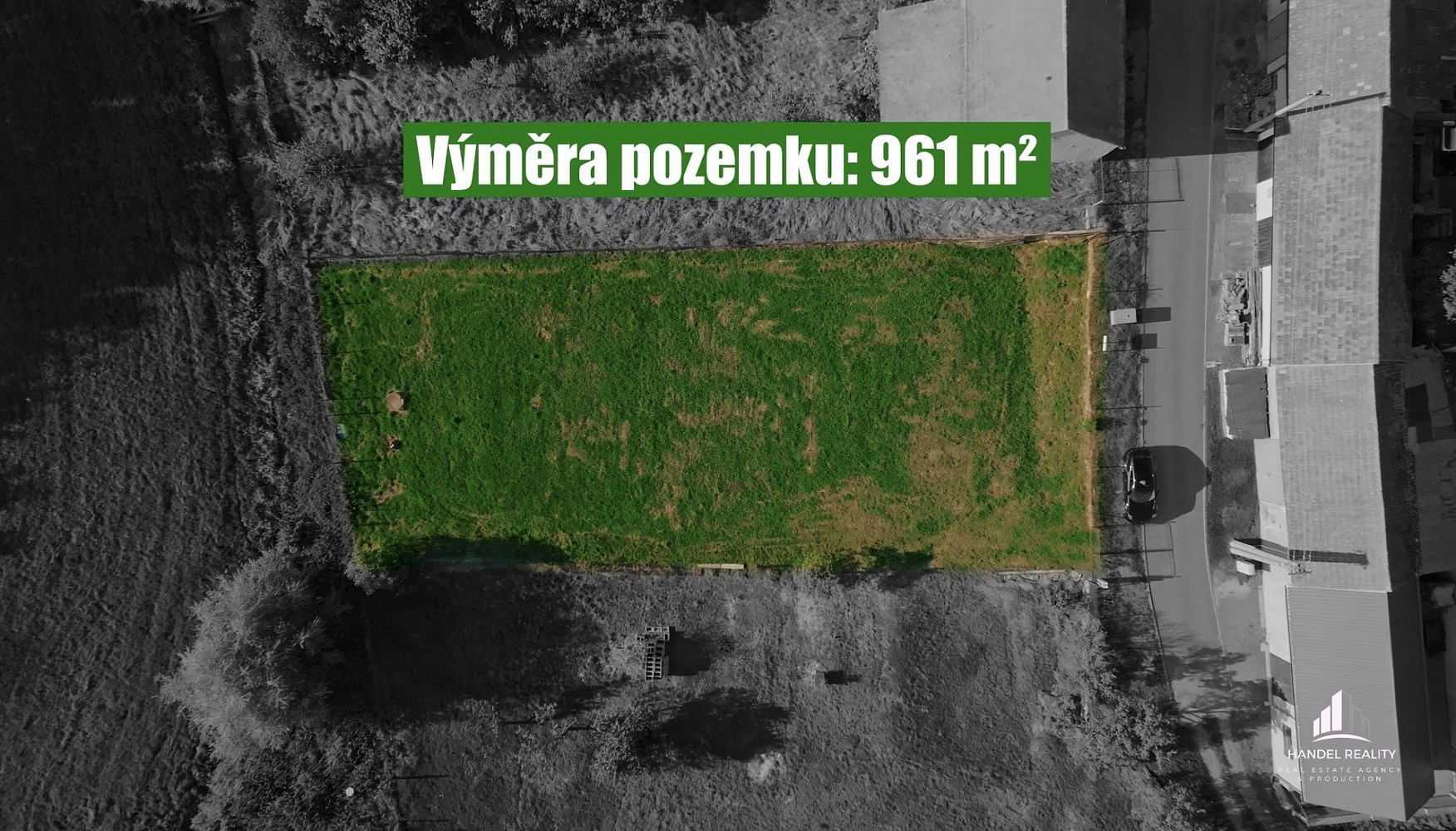 Prodej stavebního pozemku 961 m² – fotografie 4