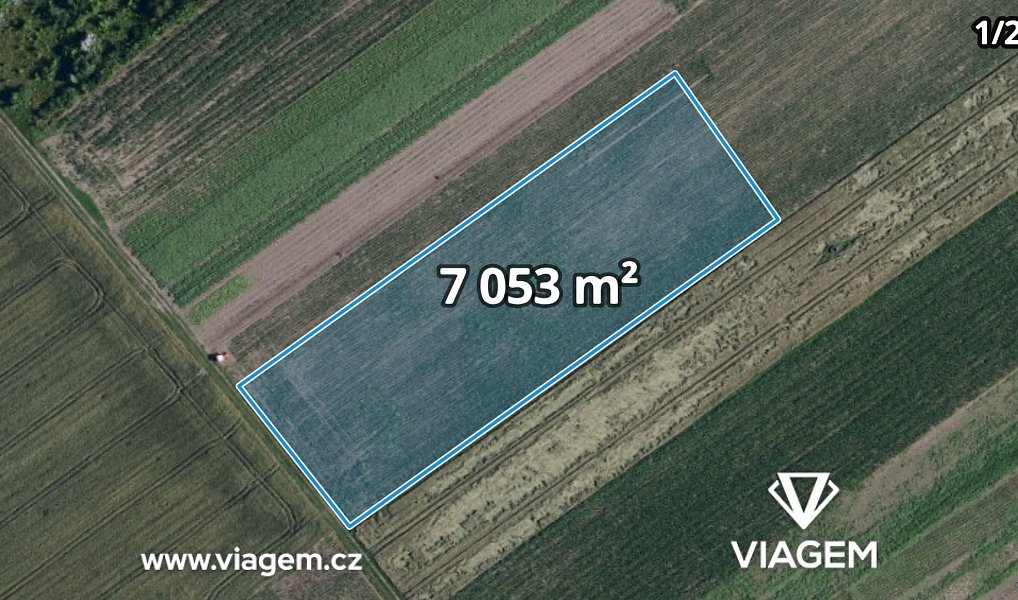 Prodej pozemku, 2329 m², Břeclav, Podivín