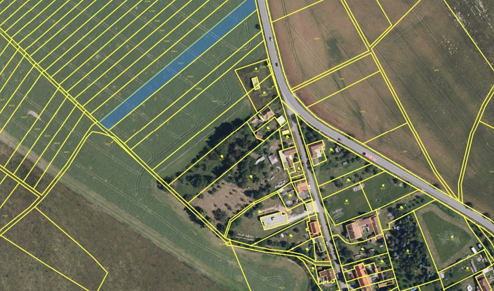 Prodej pole 56 184 m², Ježkovice – náhled fotky 3