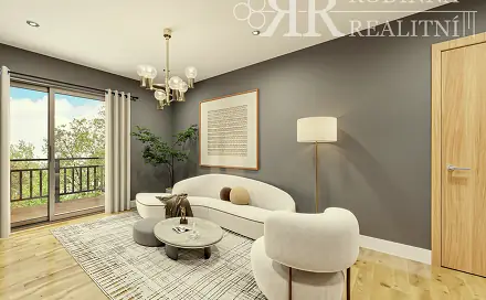 Prodej bytu 1+kk 27 m², Pražská, Nehvizdy, okres Praha-východ