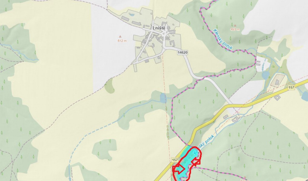 Prodej vodní plochy 9 153 m², Čížkrajice – náhled fotky 3