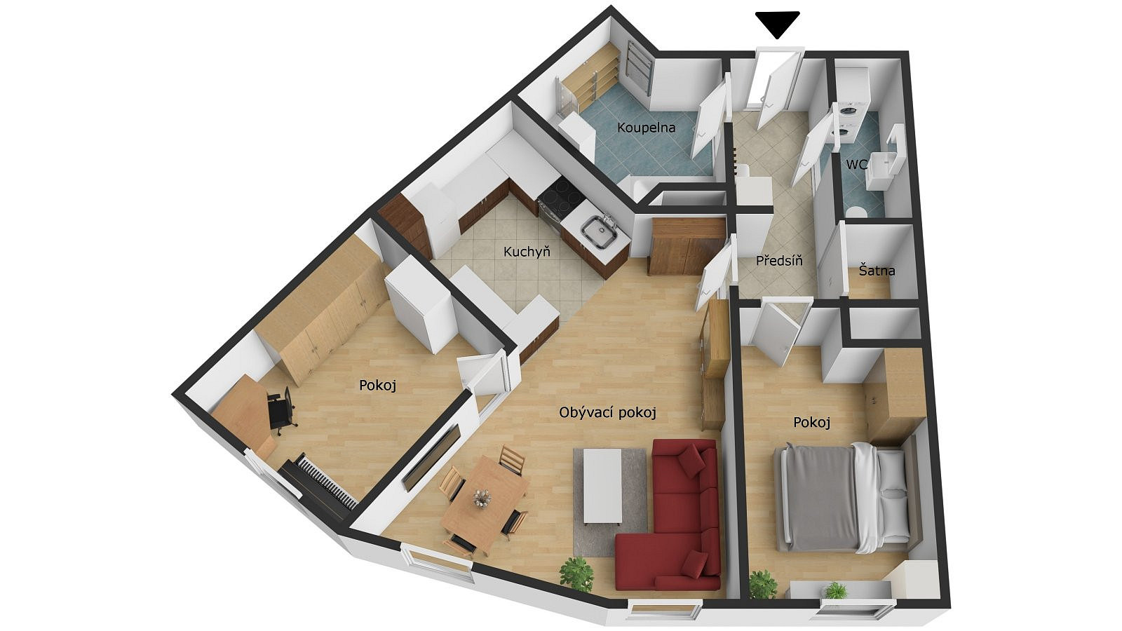 Prodej bytu 3+kk 82 m² – fotografie 2