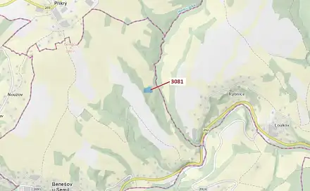 Dražba lesa 6 213 m², Benešov u Semil