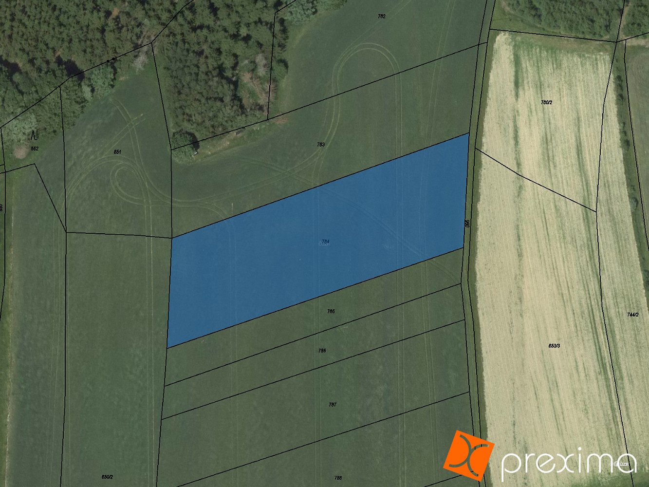 Prodej pozemku 1 562 m²