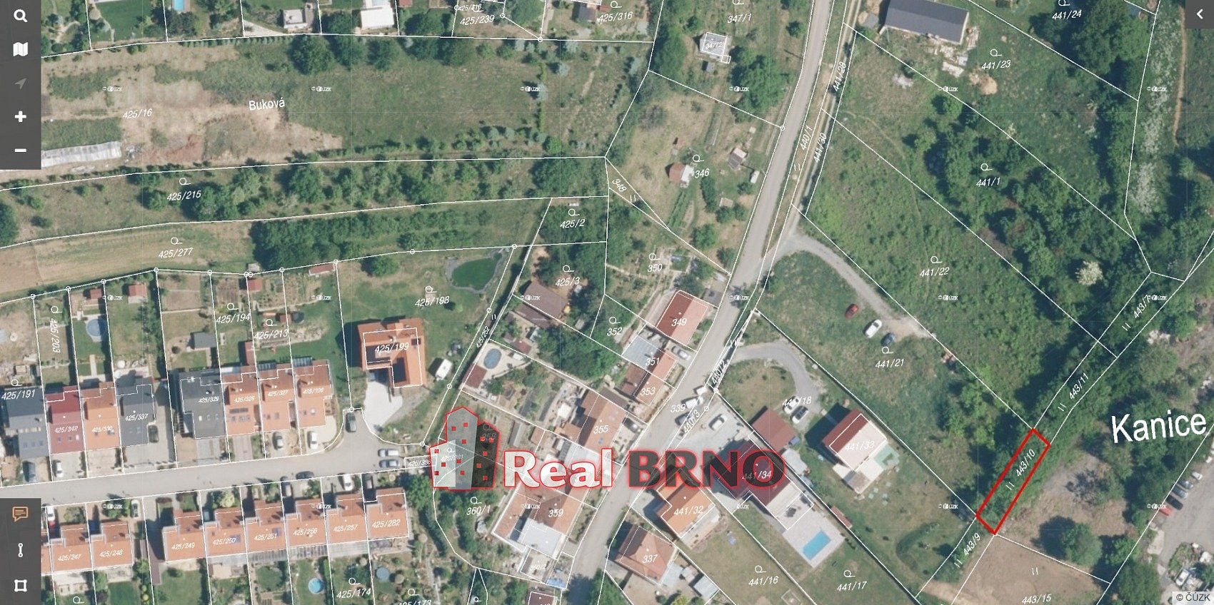 Prodej stavebního pozemku 1 928 m² – fotografie 3