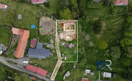 Prodej stavebního pozemku 863 m², Vlastějovice, okres Kutná Hora