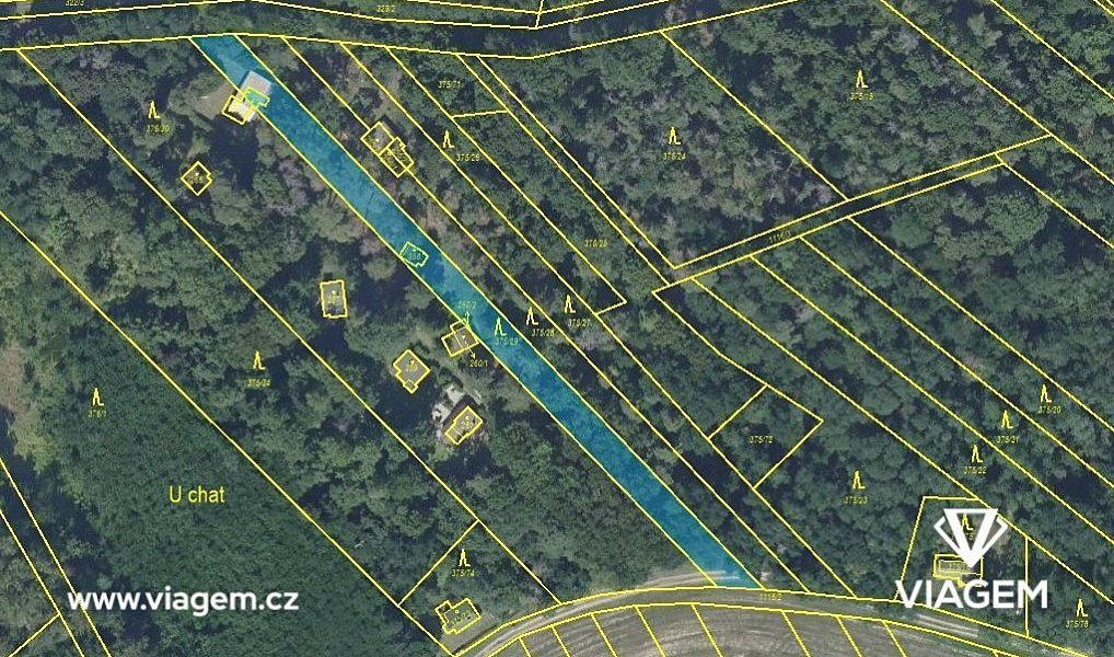 Prodej zahrady 275 m², Ovčáry – náhled fotky 3