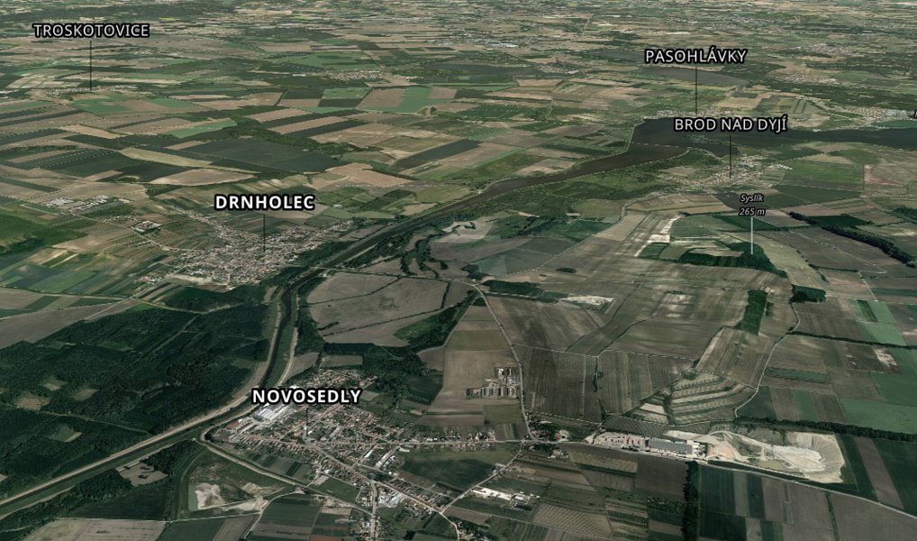 Prodej stavebního pozemku 1 435 m², Drnholec – náhled fotky 2