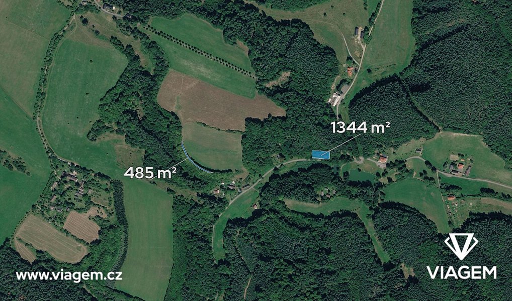 Prodej zahrady 609 m², Blatce – náhled fotky 2