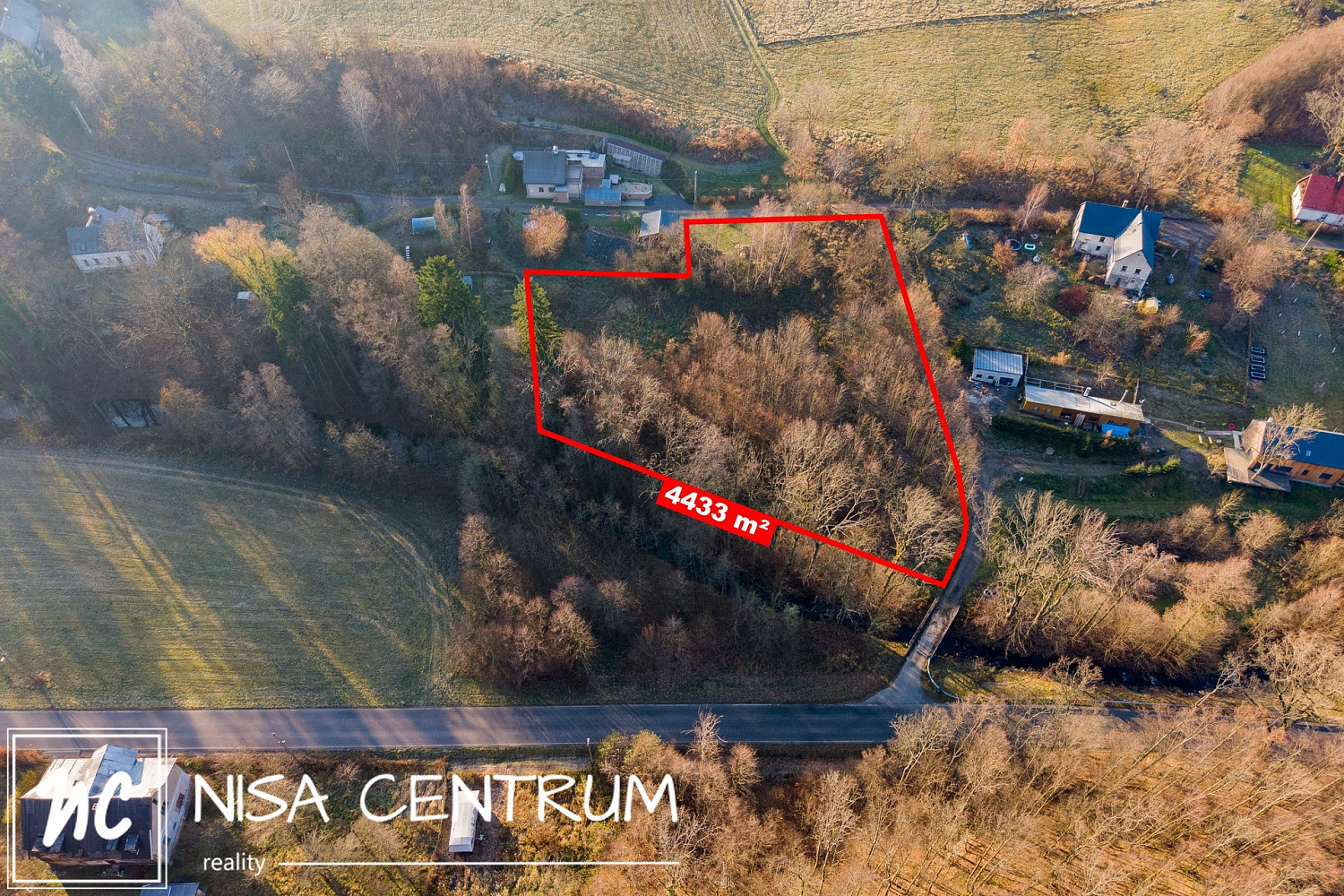 Prodej stavebního pozemku 4 433 m²