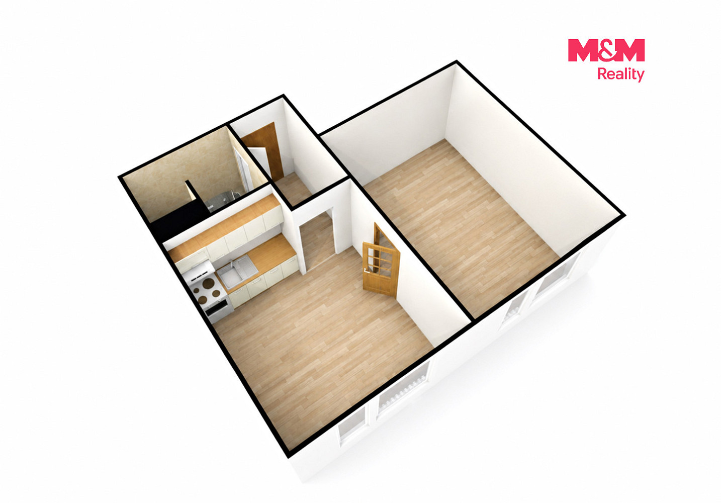 Prodej bytu 1+1 37 m² — photo 3