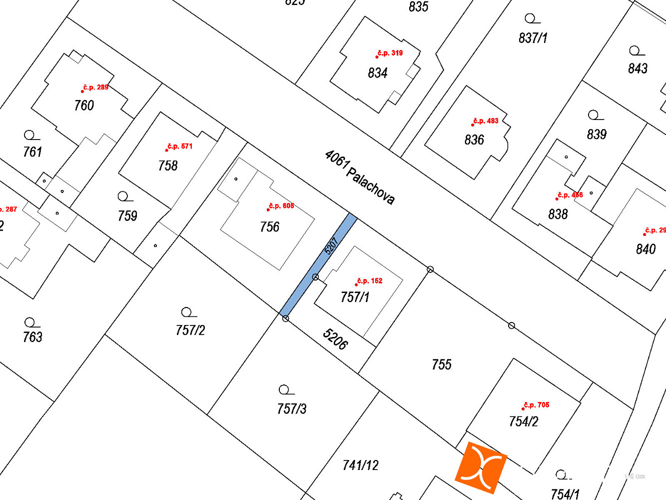Prodej pozemku 29 m² – pohled 2