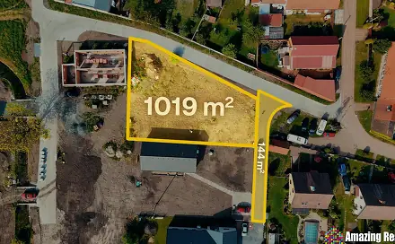 Prodej stavebního pozemku 1 067 m², Žižkova, Nová Ves I, okres Kolín