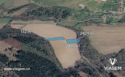 Prodej pole 1 887 m², Zdounky, okres Kroměříž