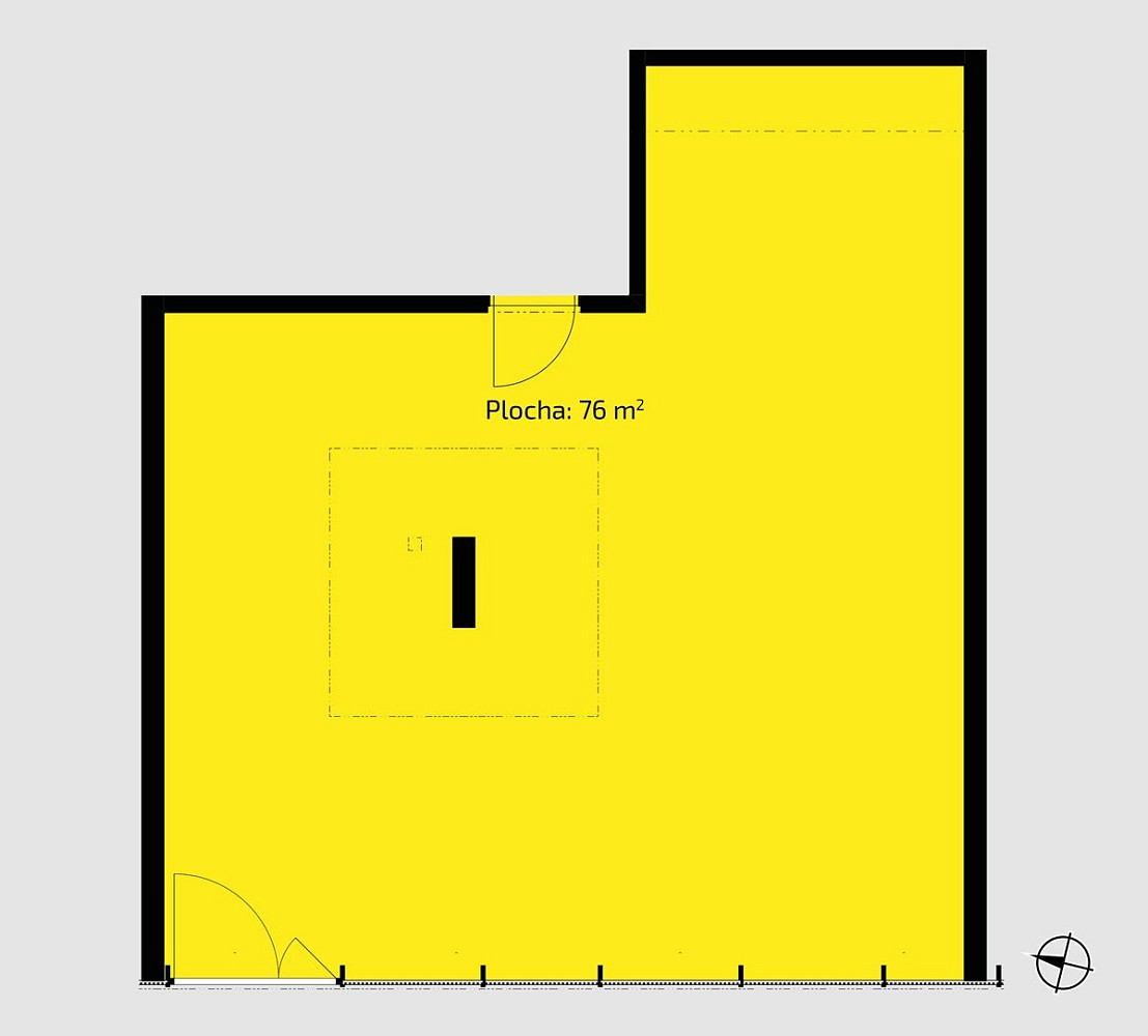 Prodej obchodních prostor 76 m² – fotografie 2
