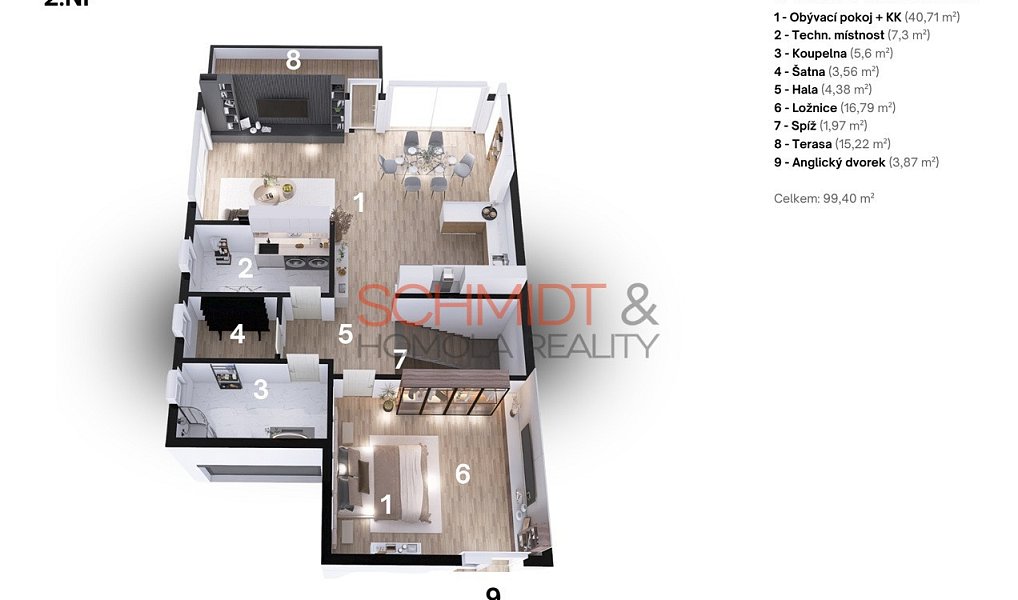 Prodej stavebního pozemku 1 000 m², Bořetice – náhled fotky 11