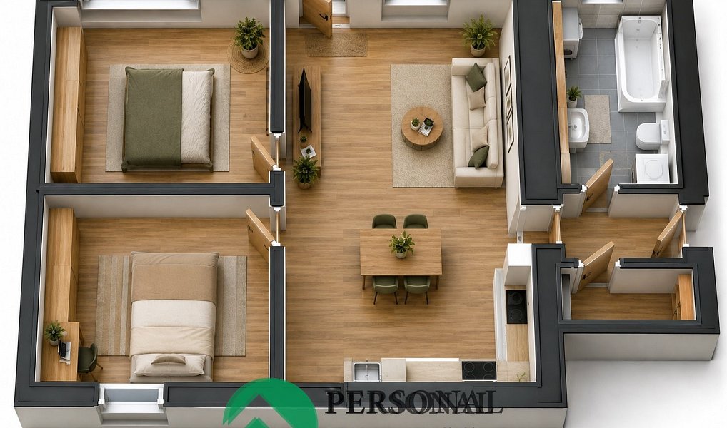 Prodej bytu 3+kk 65 m², Kounov – náhled fotky 12